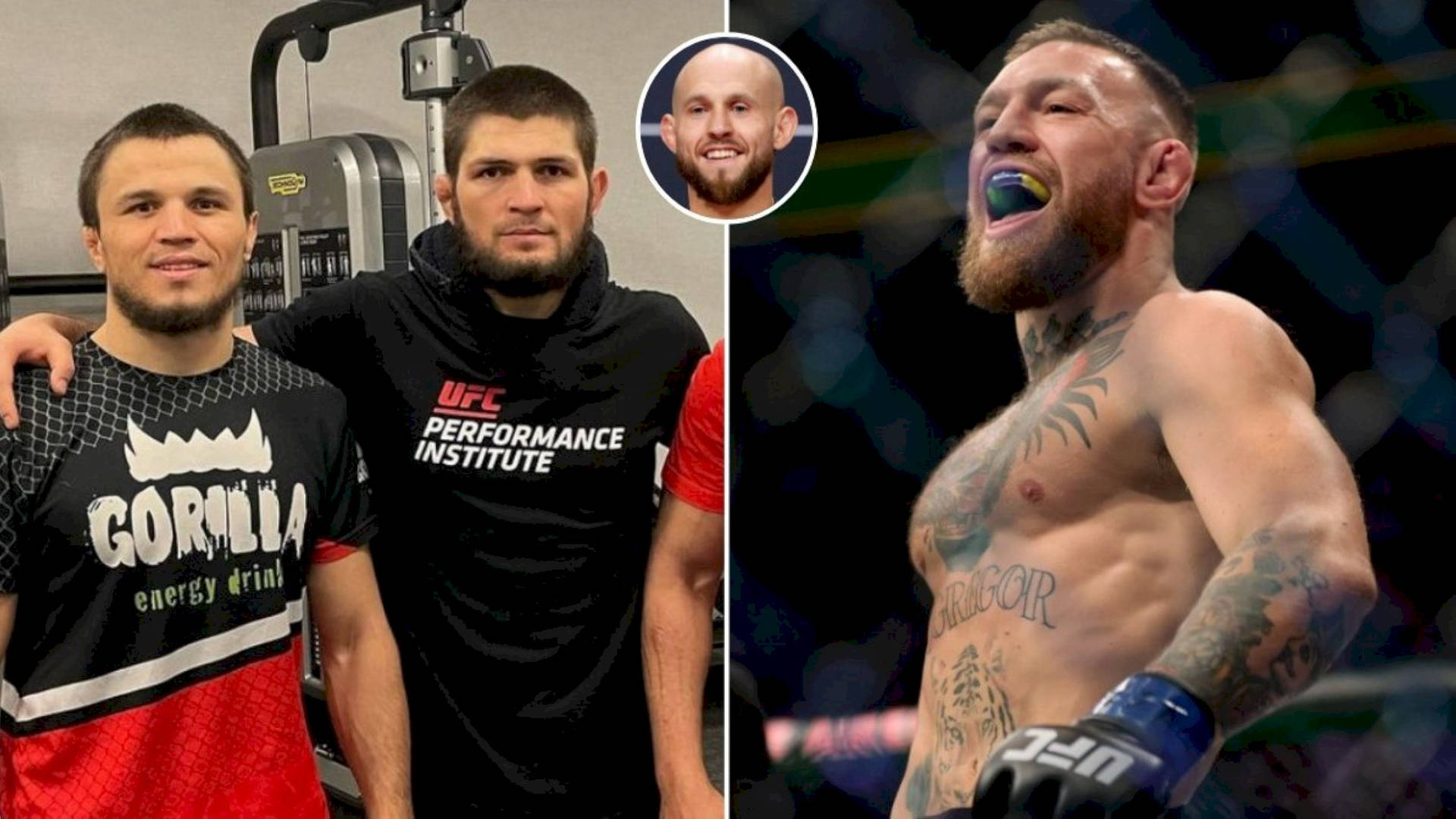 Umar Nurmagomedov And Conor Mcgregor Background