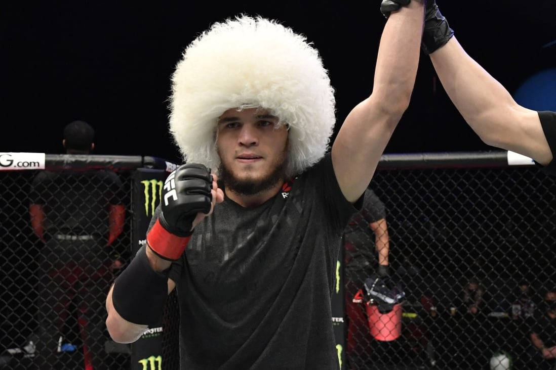 Umar Nurmagomedov Wearing Papakha Background