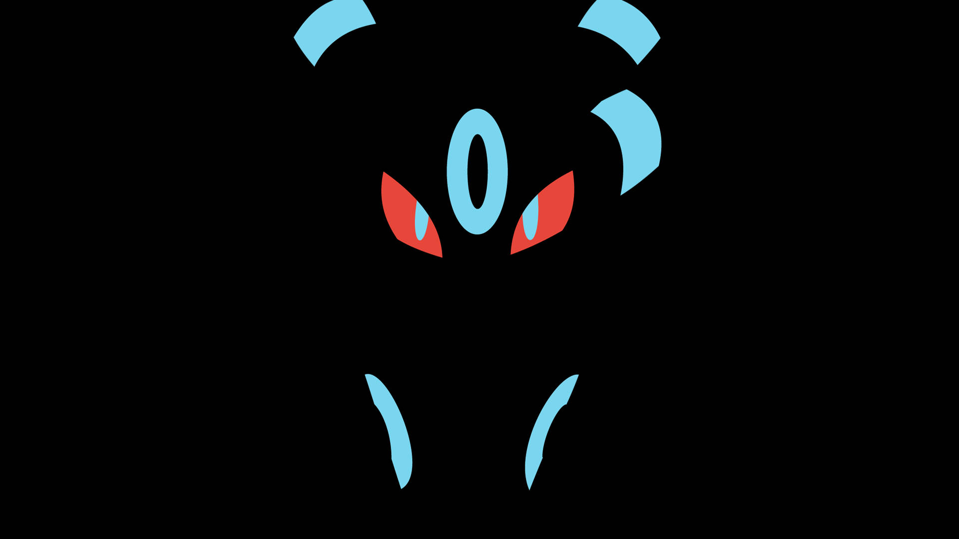 Umbreon Blue Red Glow