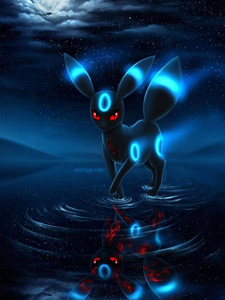 Umbreon Glowing Blue Parts