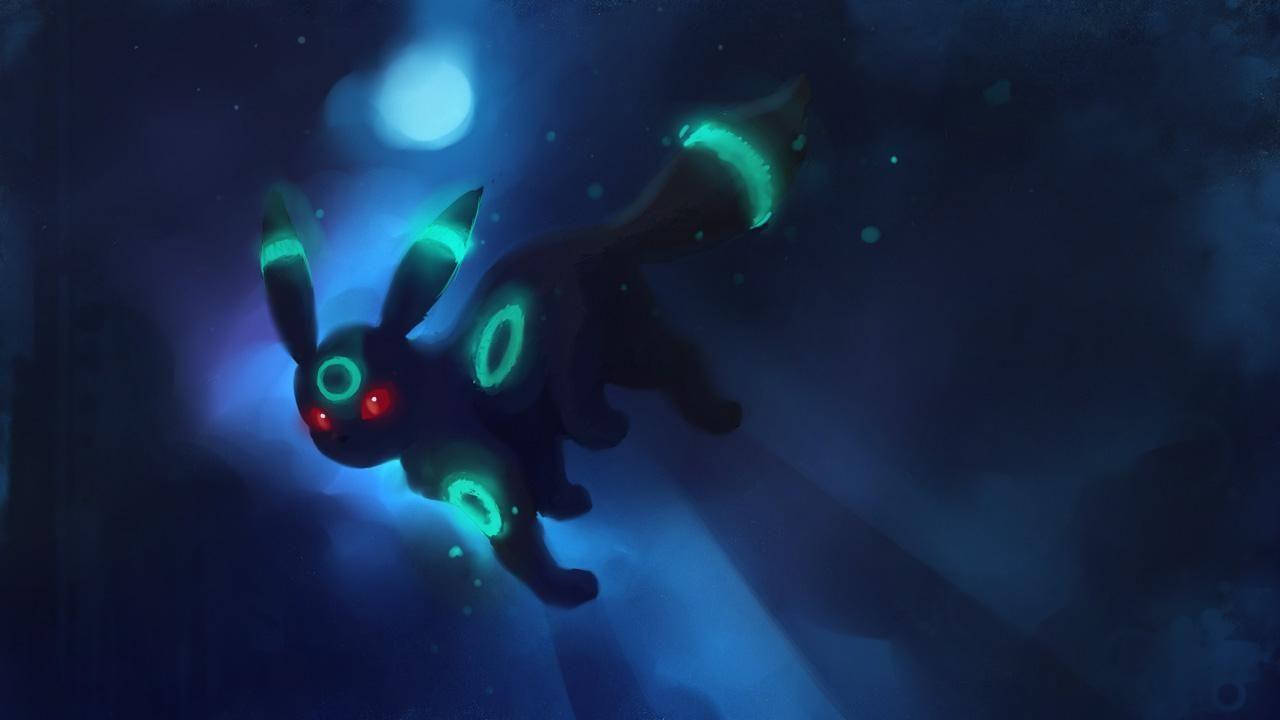 Umbreon Neon Green Glow