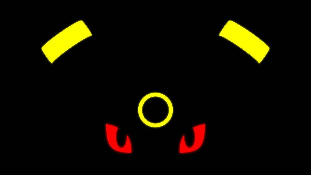 Umbreon Red And Yellow Glow