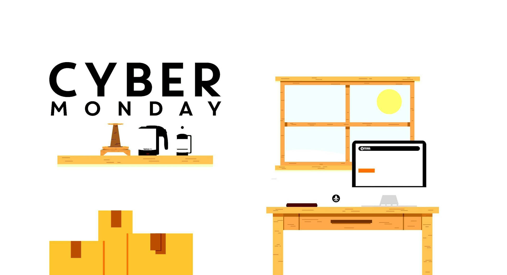 Unbeatable Cyber Monday Deals Background