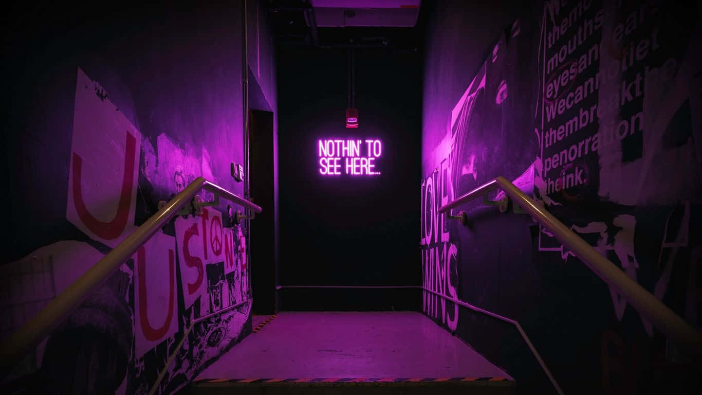 Unbelievably Stylish - Perfectly Purple Laptop Background