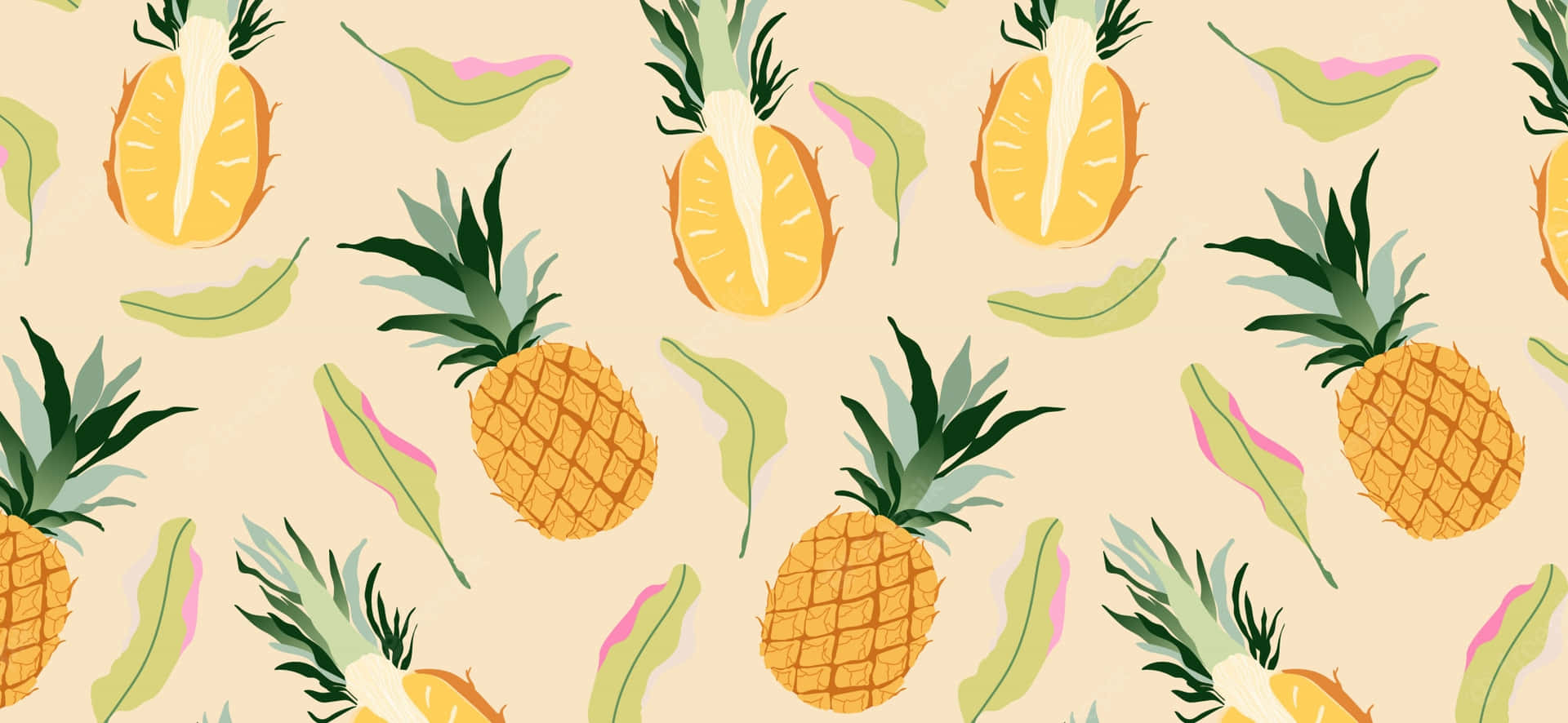 Unbox The Versatility Of Pineapple Desktop Background