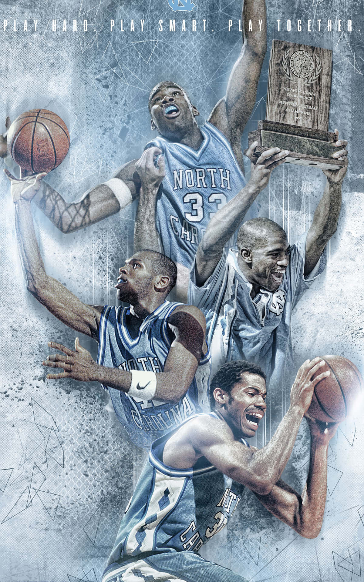 Unc Tar Heels Basketball Team Background