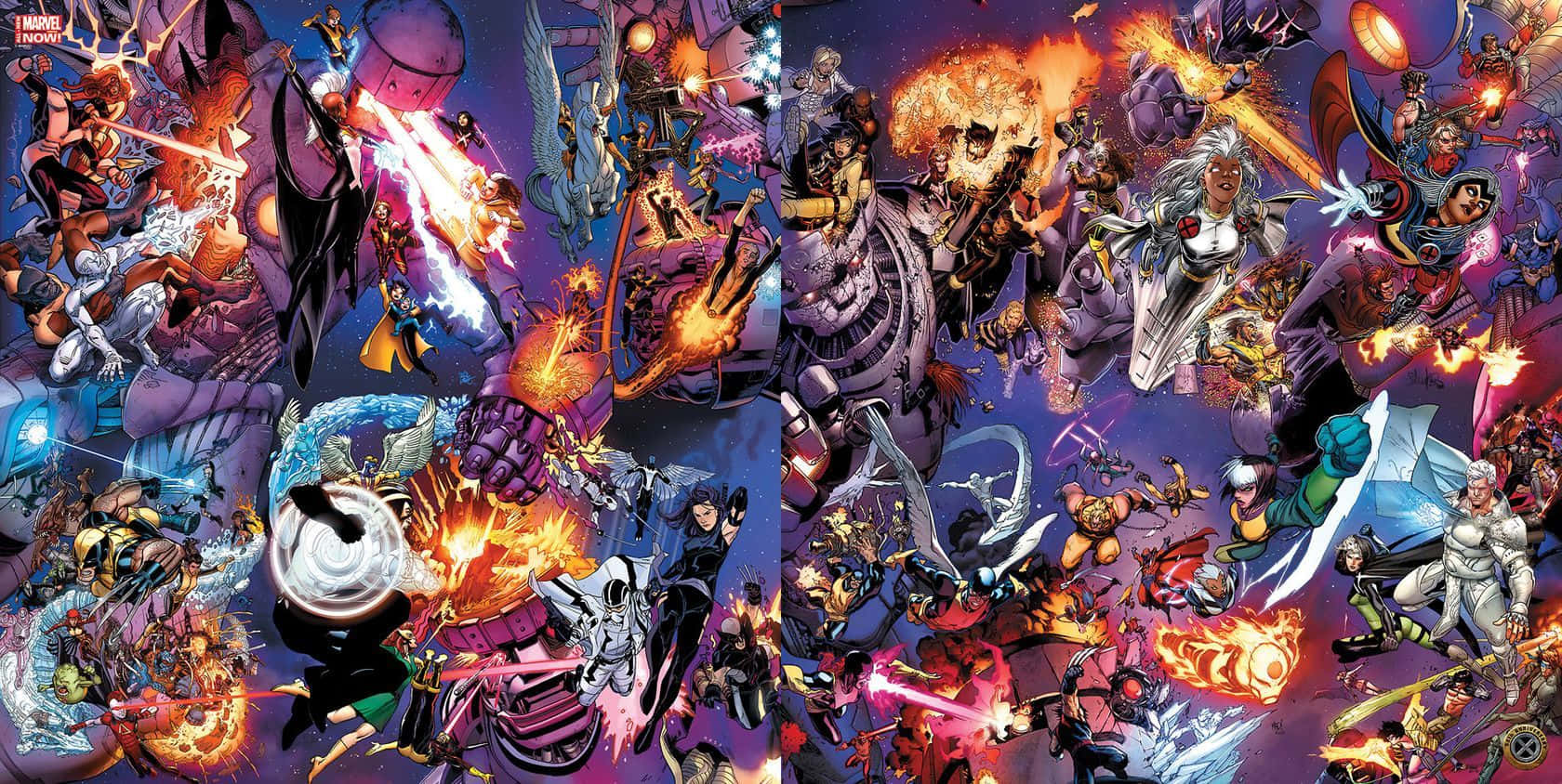 Uncanny X-men Action-packed Poster