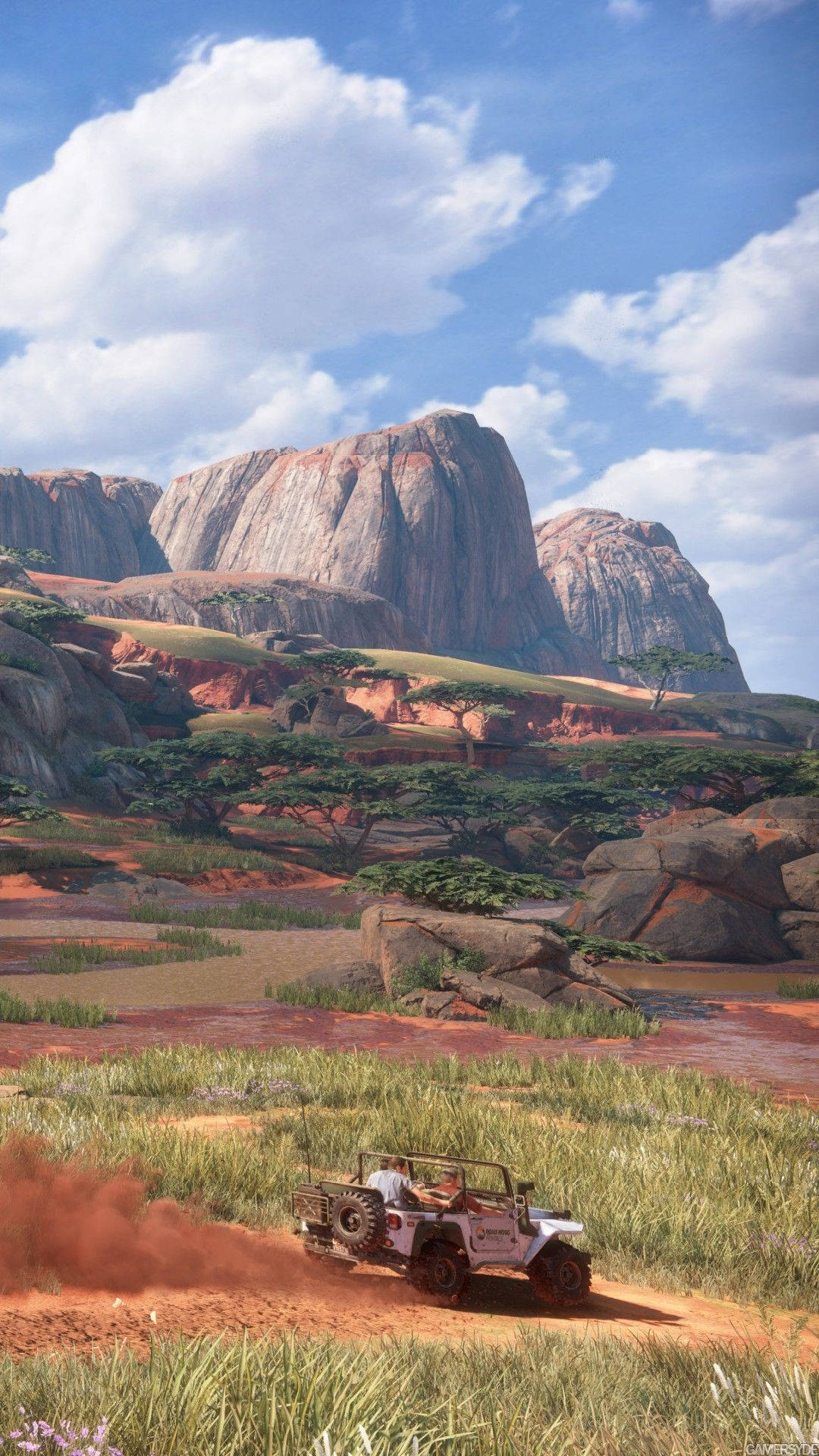 Uncharted Game Landscape Background