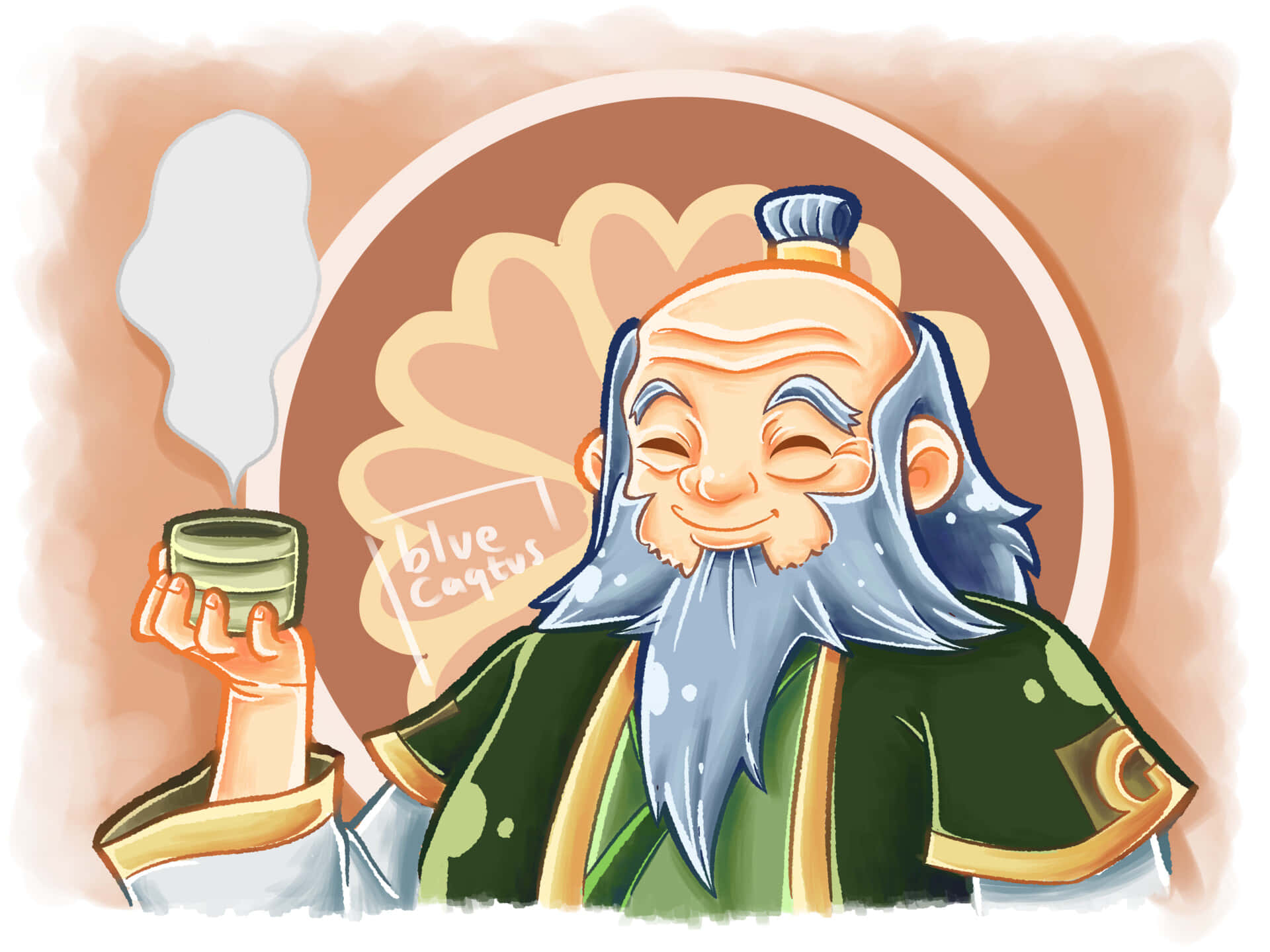 Uncle Iroh, Legendary Philosopher And Leader. Background