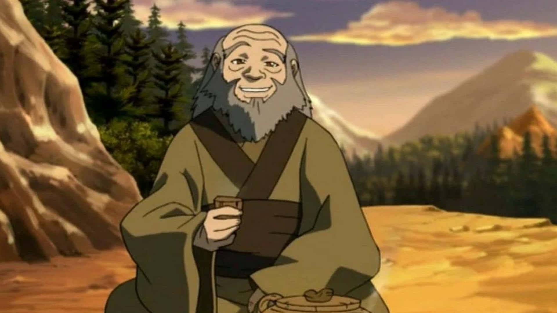 Uncle Iroh: Wise Teacher And Grand Master Guru! Background