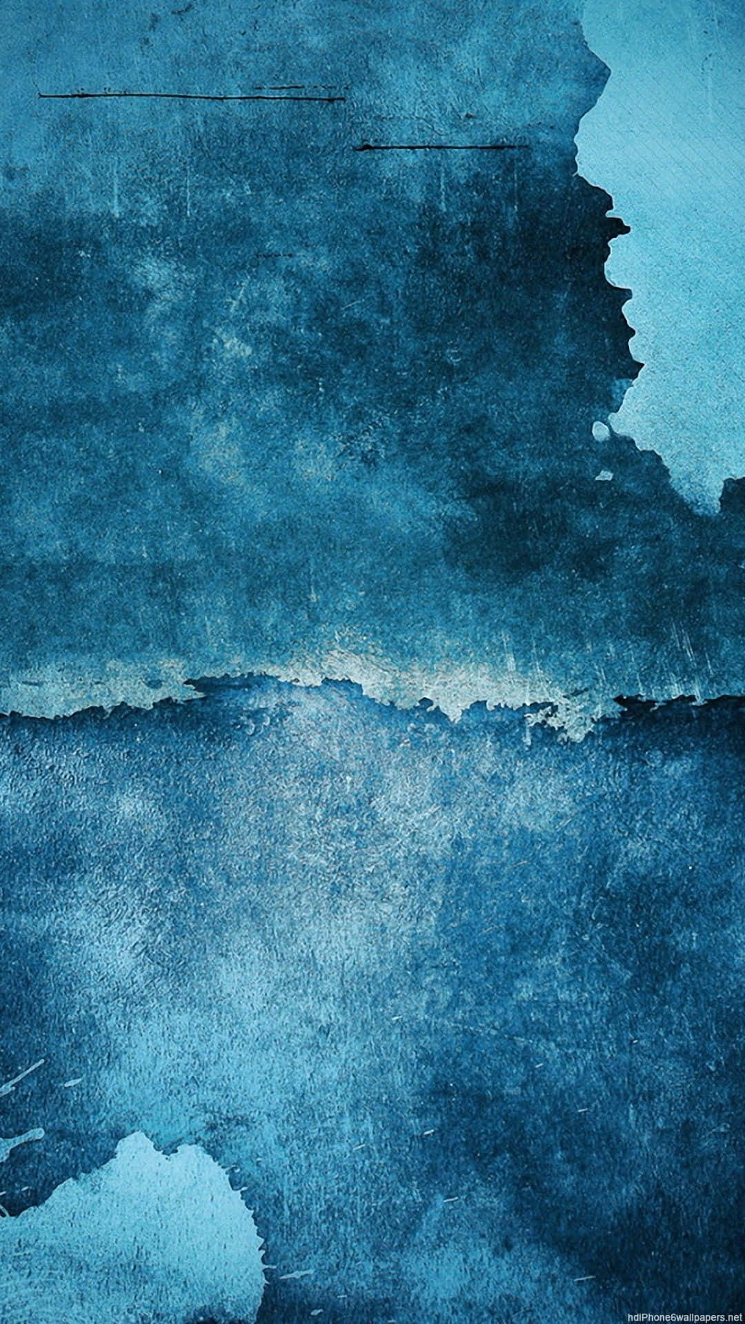 Uncomplicated Blue Iphone Background