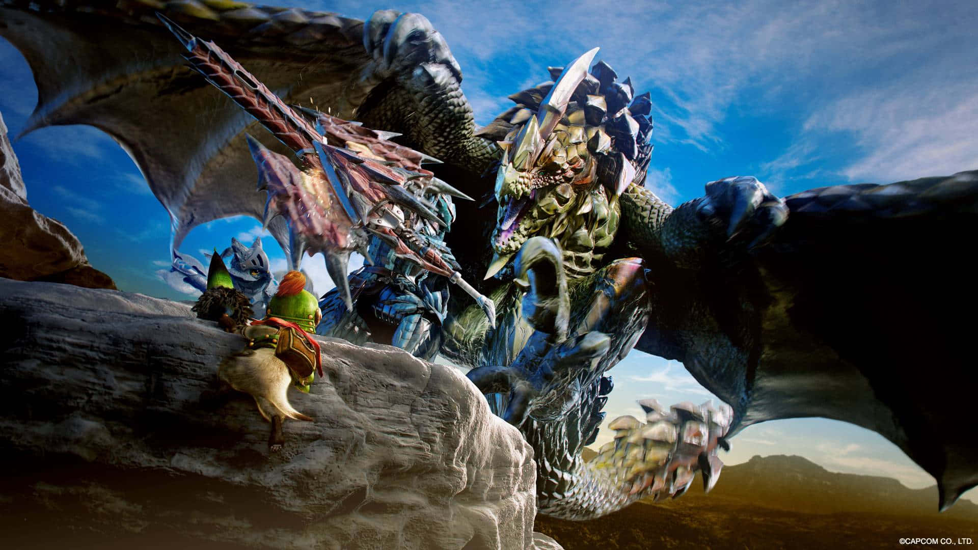 Monster Hunter 3 Backgrounds