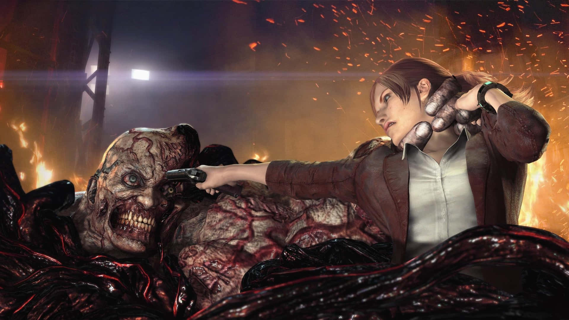 Uncover The Horror Of Resident Evil Revelations 2 Background