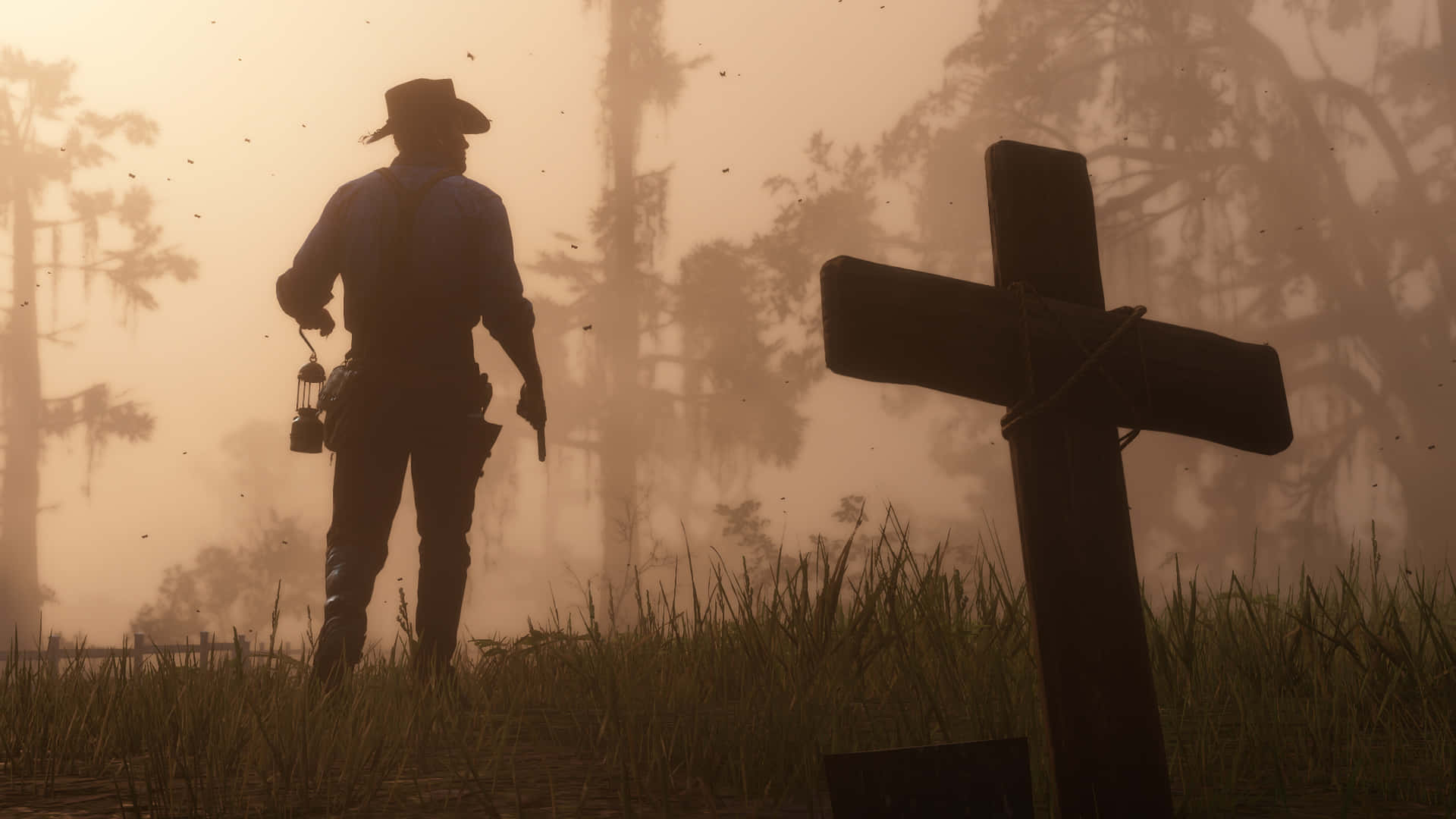 Uncover The Wild West In Red Dead Redemption Background