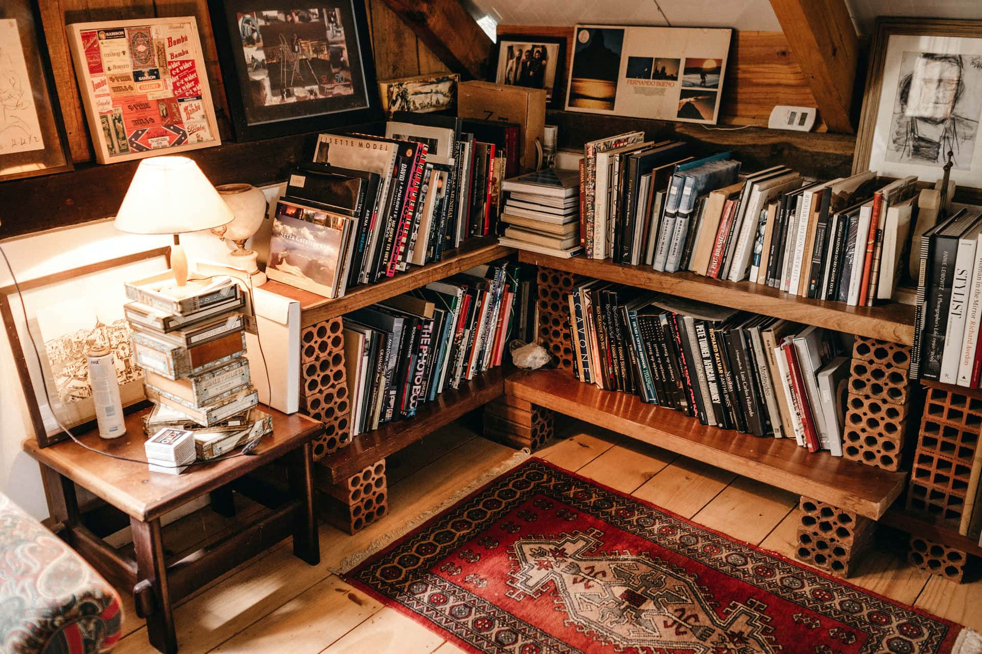 Uncover Your Next Adventure In Your Home Library Background