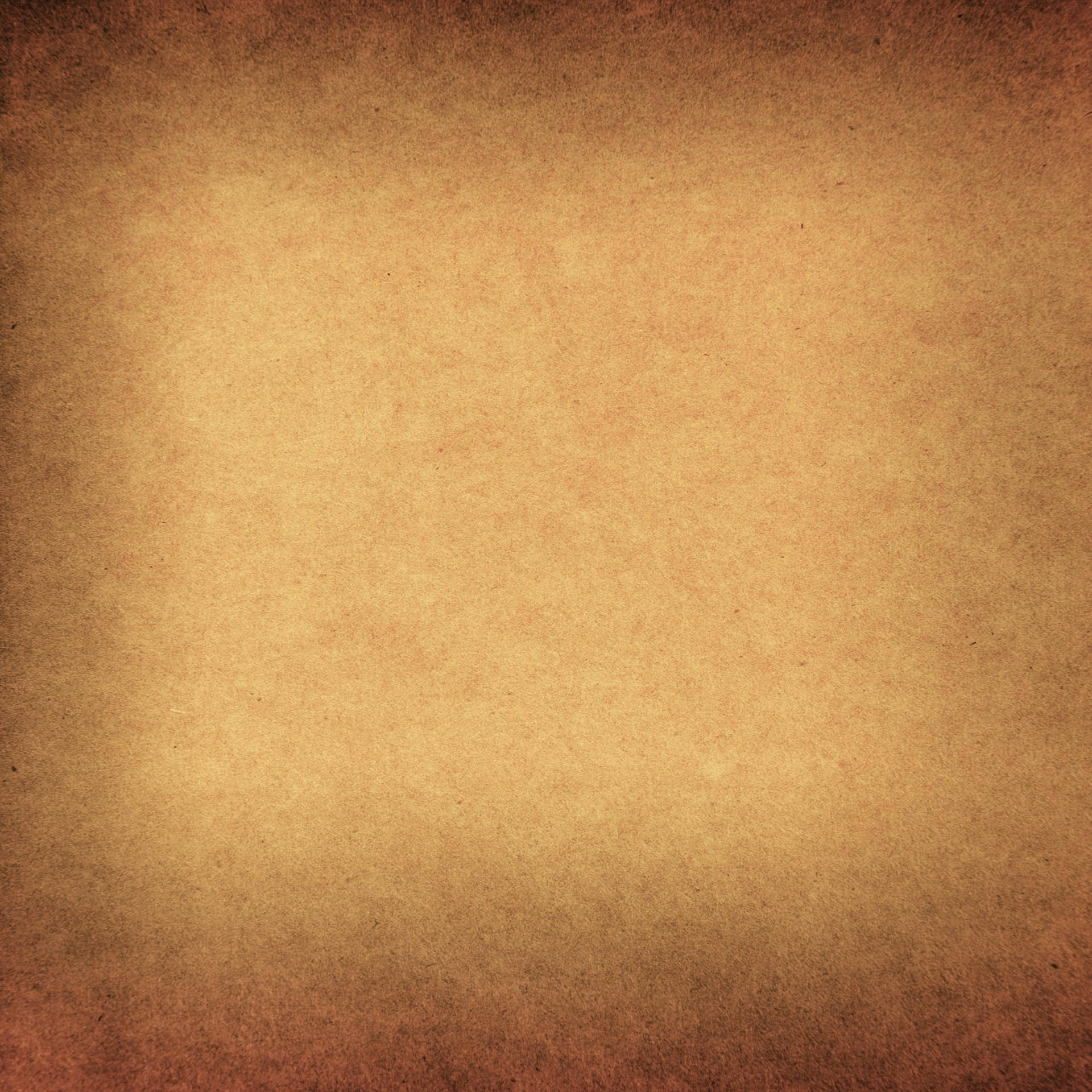 Undecorated Brown Old Paper Background