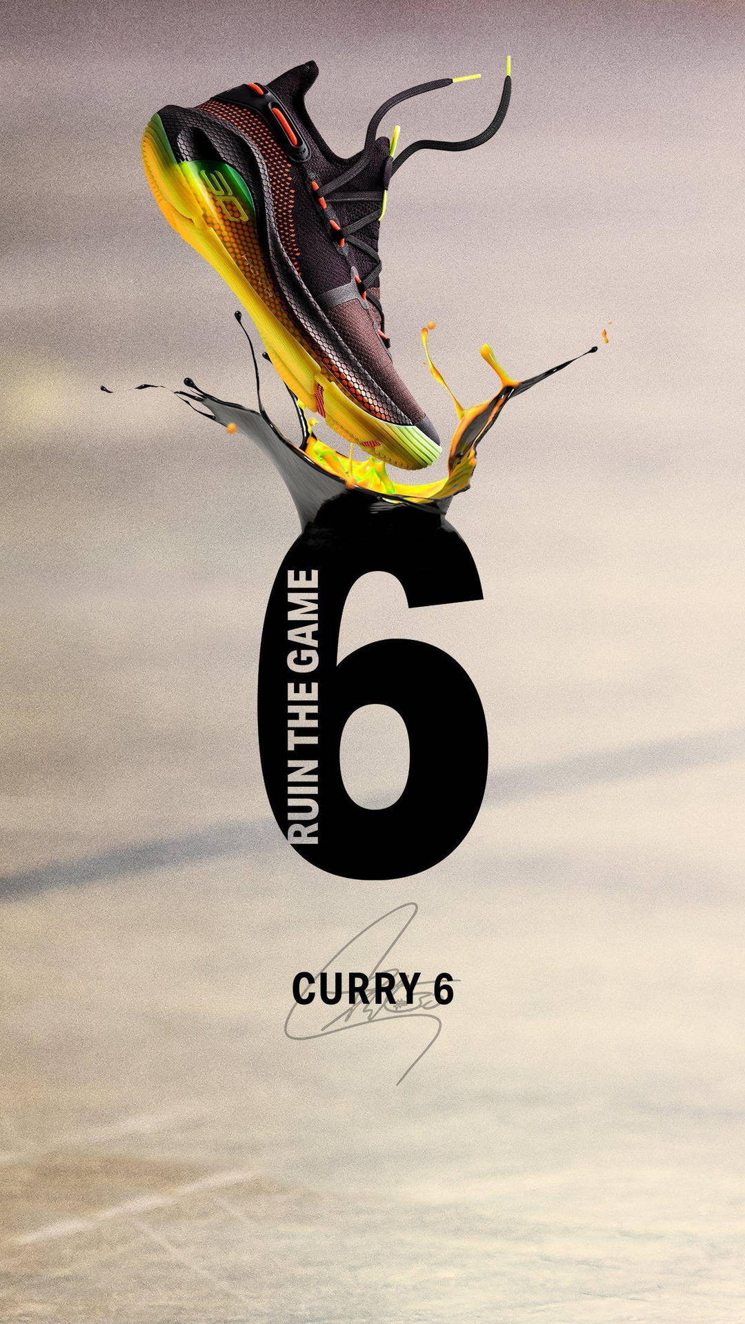 Under Armour Curry 6 Background