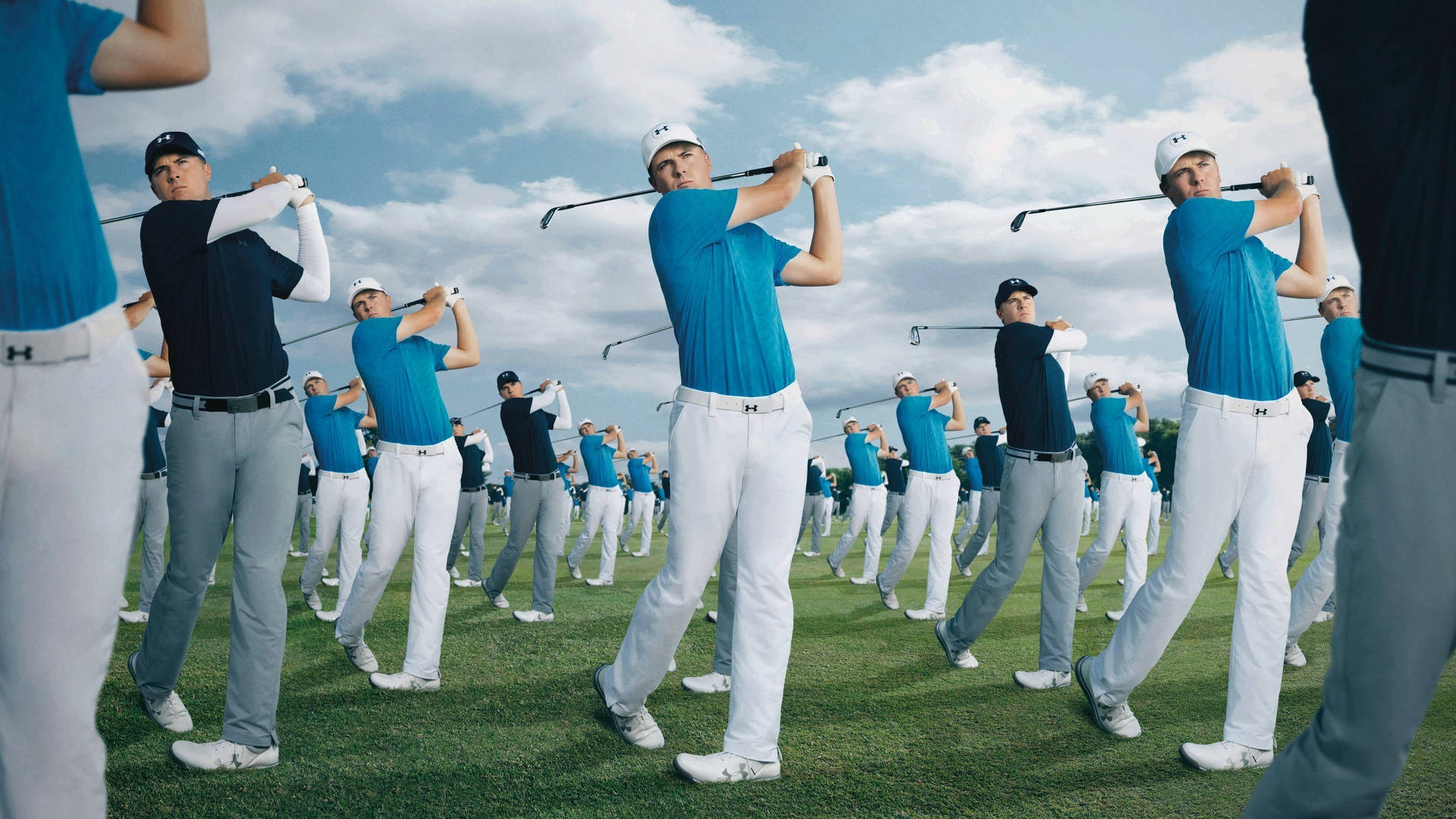 Under Armour Jordan Spieth Ad Background