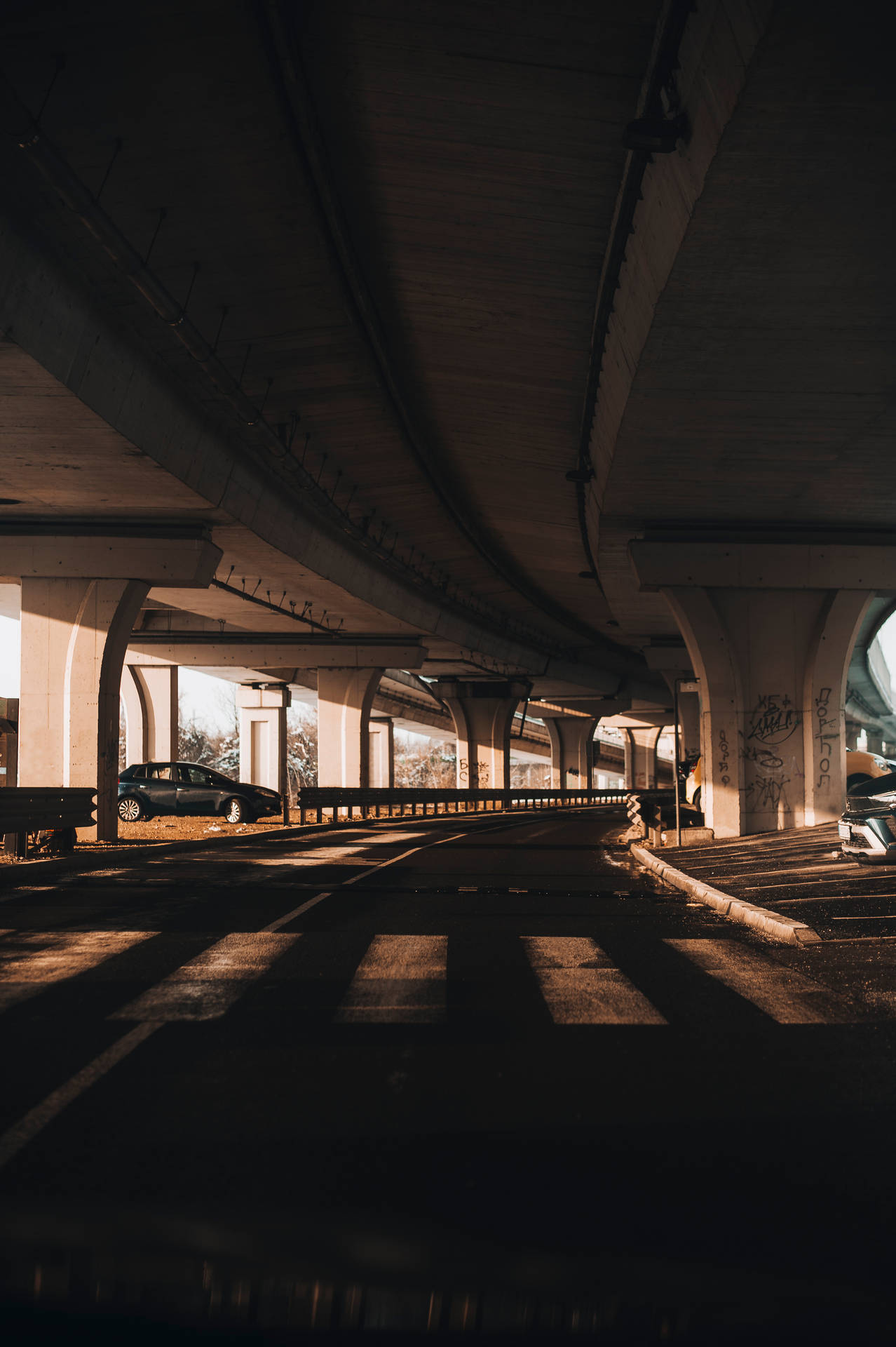 Under The Bridge In Serbia Background