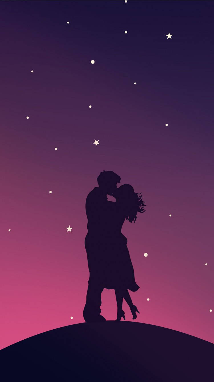 Under The Stars Kissing Hd