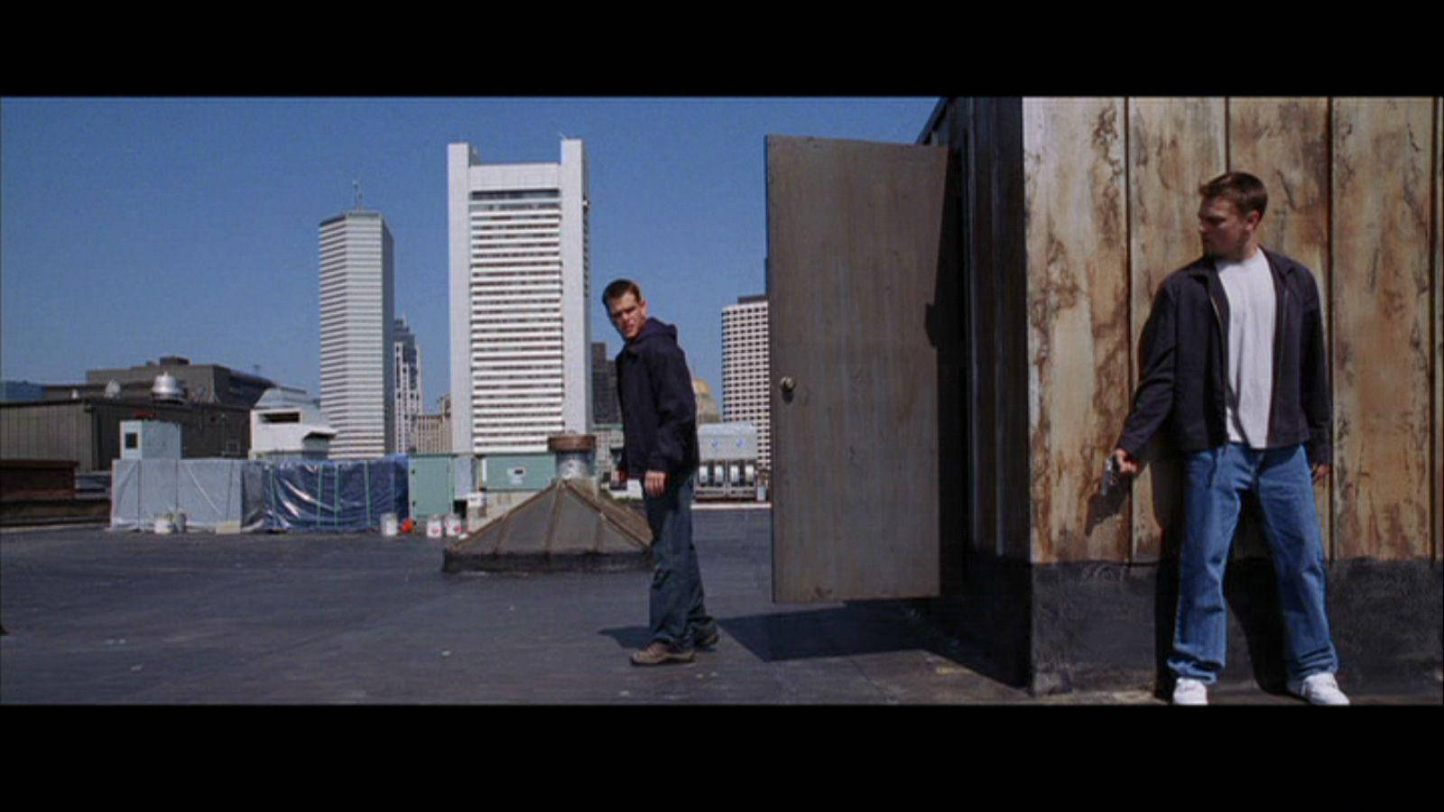 Undercover Agent On The Roof - The Departed Background