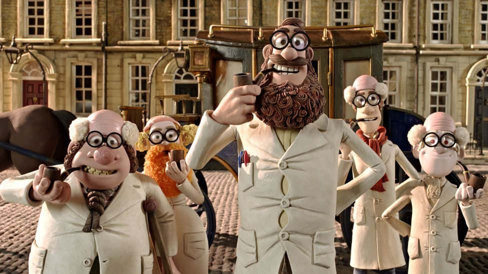 Undercover Scientists In The Pirates Band Of Misfits Background
