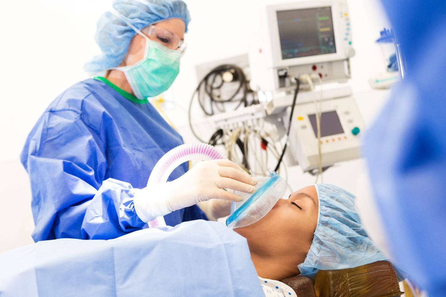 Undergoing General Anesthesia By Surgeon Background