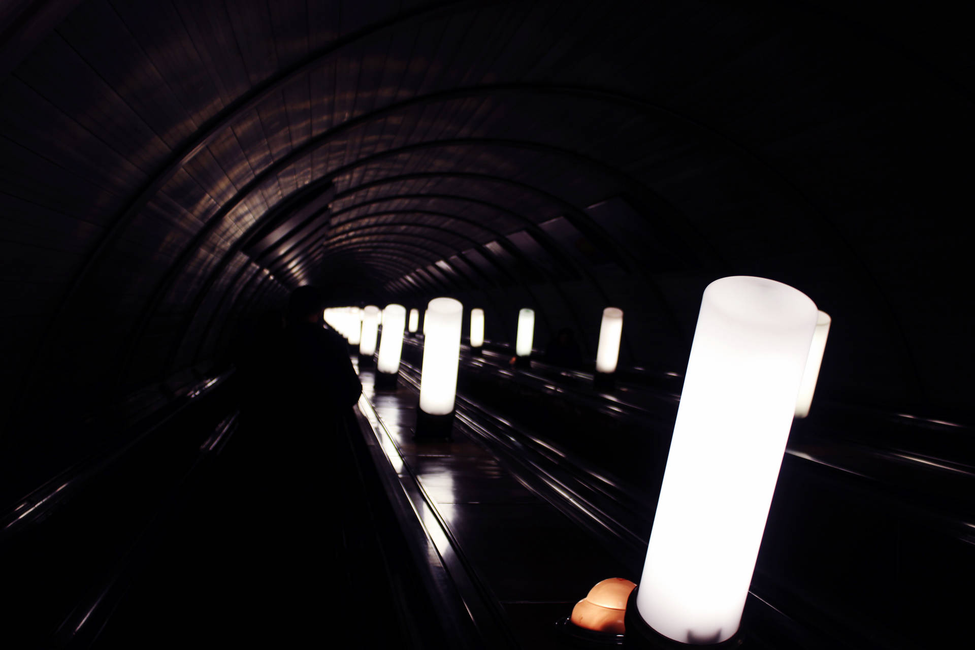 Underground Subway Light Background