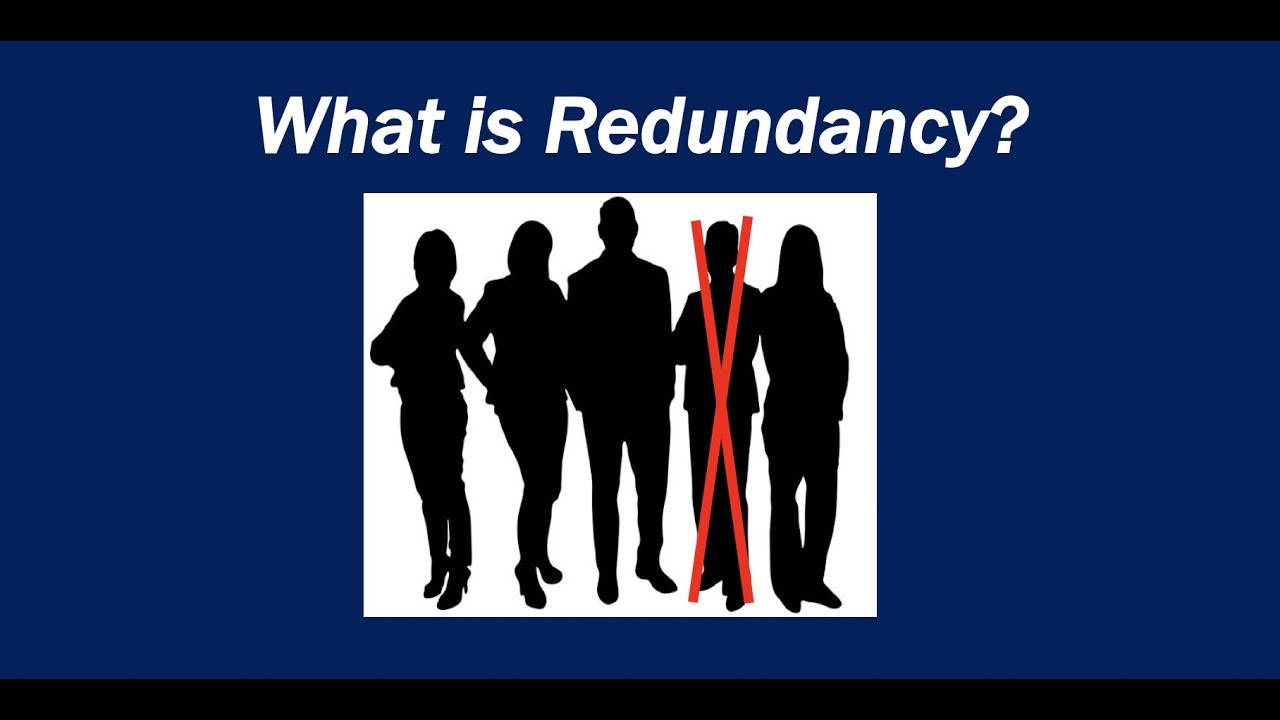 Understanding Redundancy Concept Background