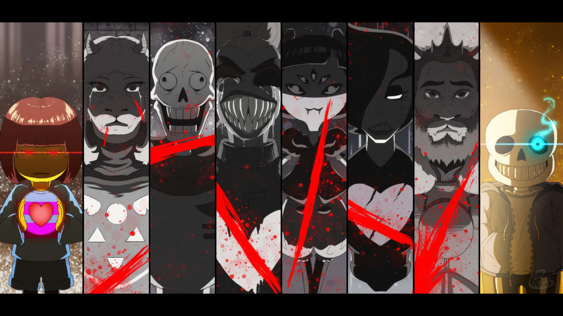 “undertale Desktop Wallpaper - Engage In A World Of Adventure” Background
