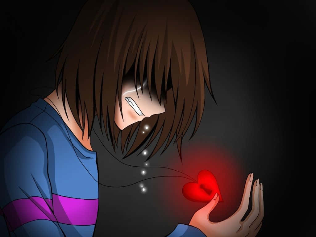 Undertale Frisk Necklace Background