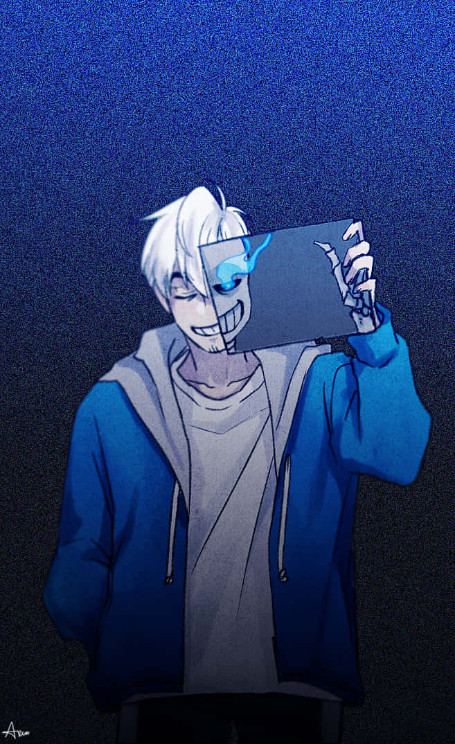 Undertale Sans With A Mischievous Grin