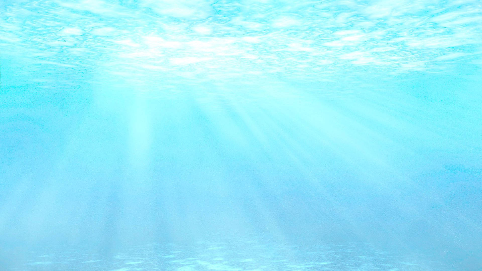Underwater Baby Blue Sea Background