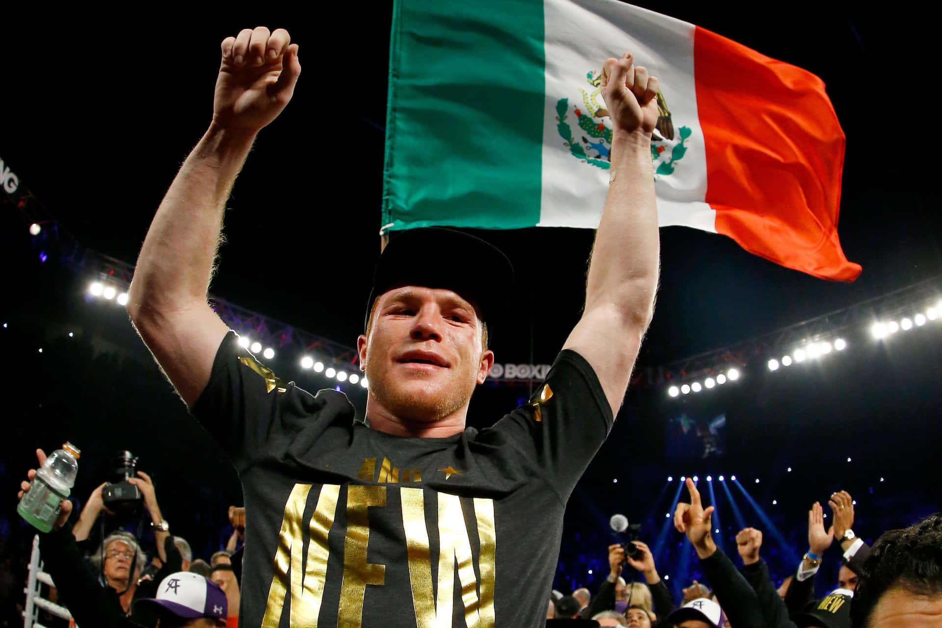 Undisputed Boxing Champion, Saul Canelo Alvarez In Triumph