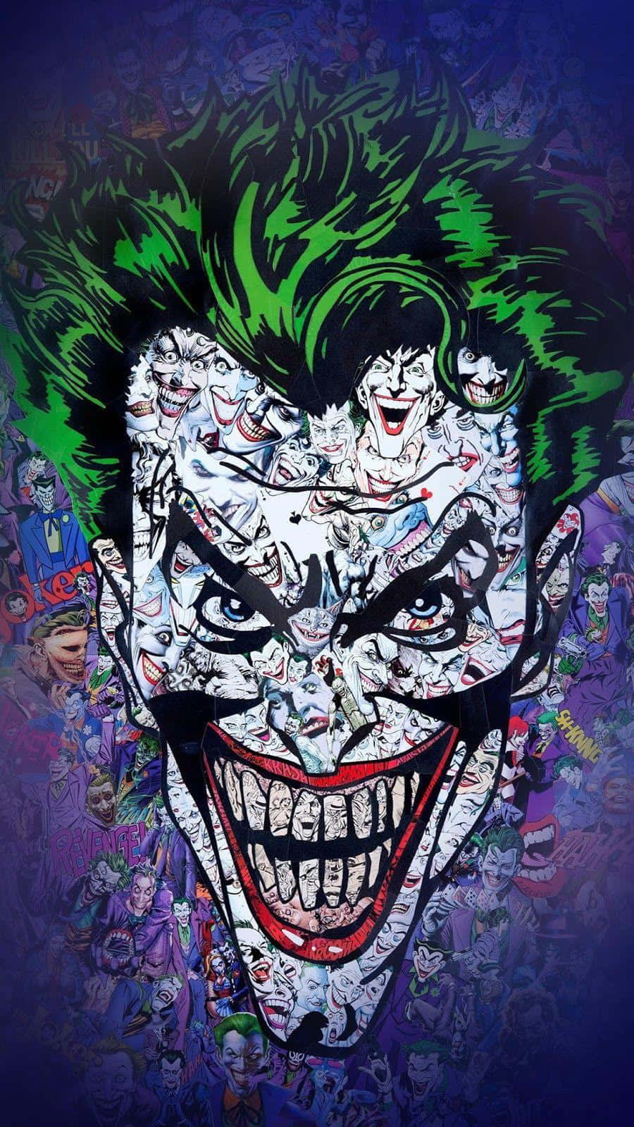 Unearthly Laughter - Joker's Profound Mirth Background