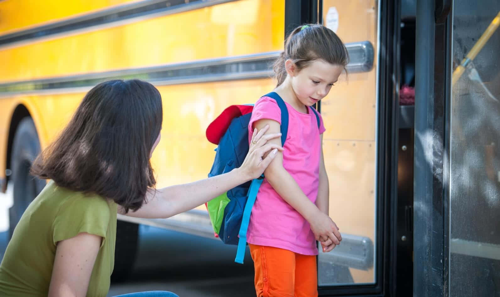 Uneasy First Day At School Background