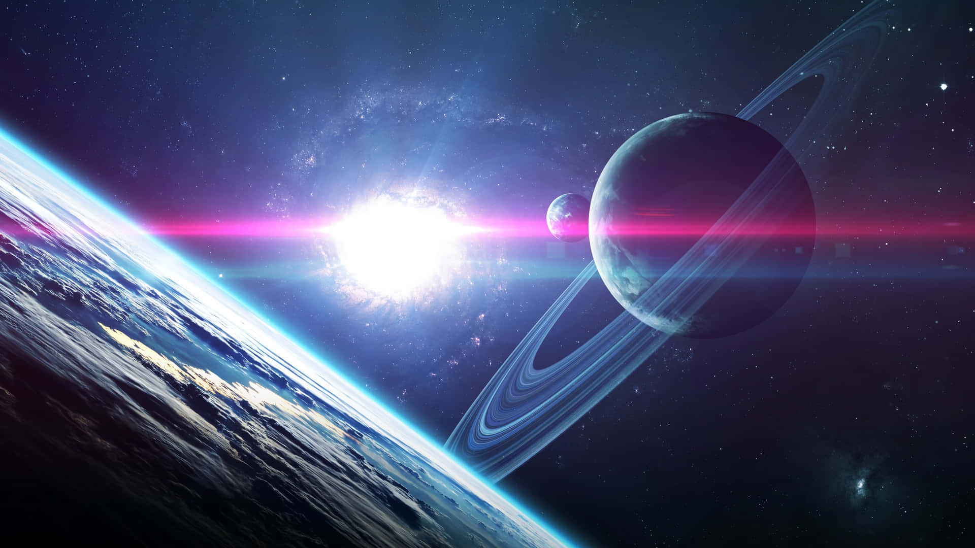 Unending Wonders Of Outer Space Background