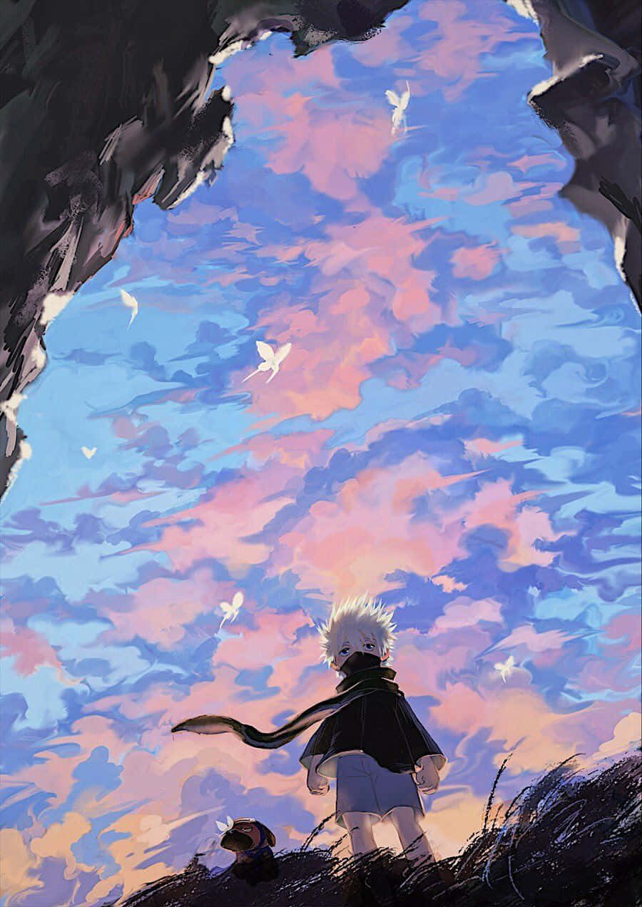 Unequalled Beauty Shines In This Remarkable Naruto Scenery.