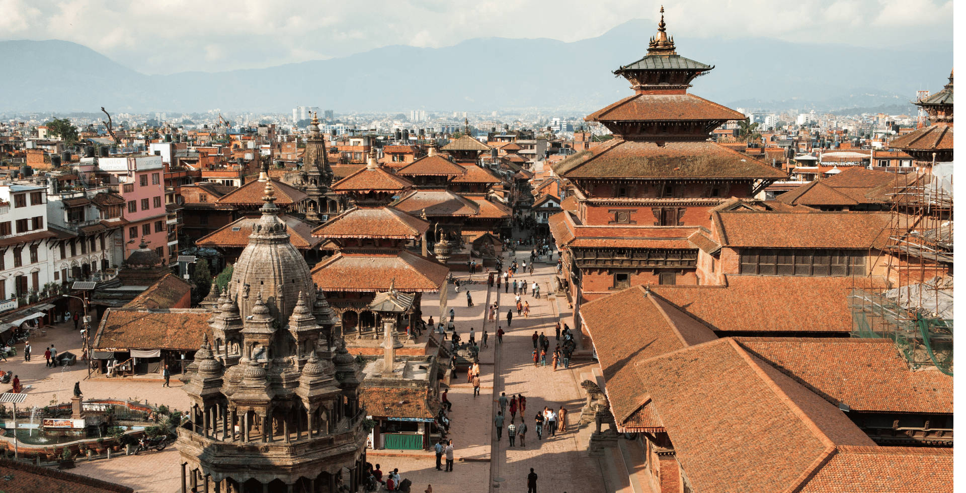 Unesco Heritage Patan Darbar Square In The Heart Of Kathmandu Background