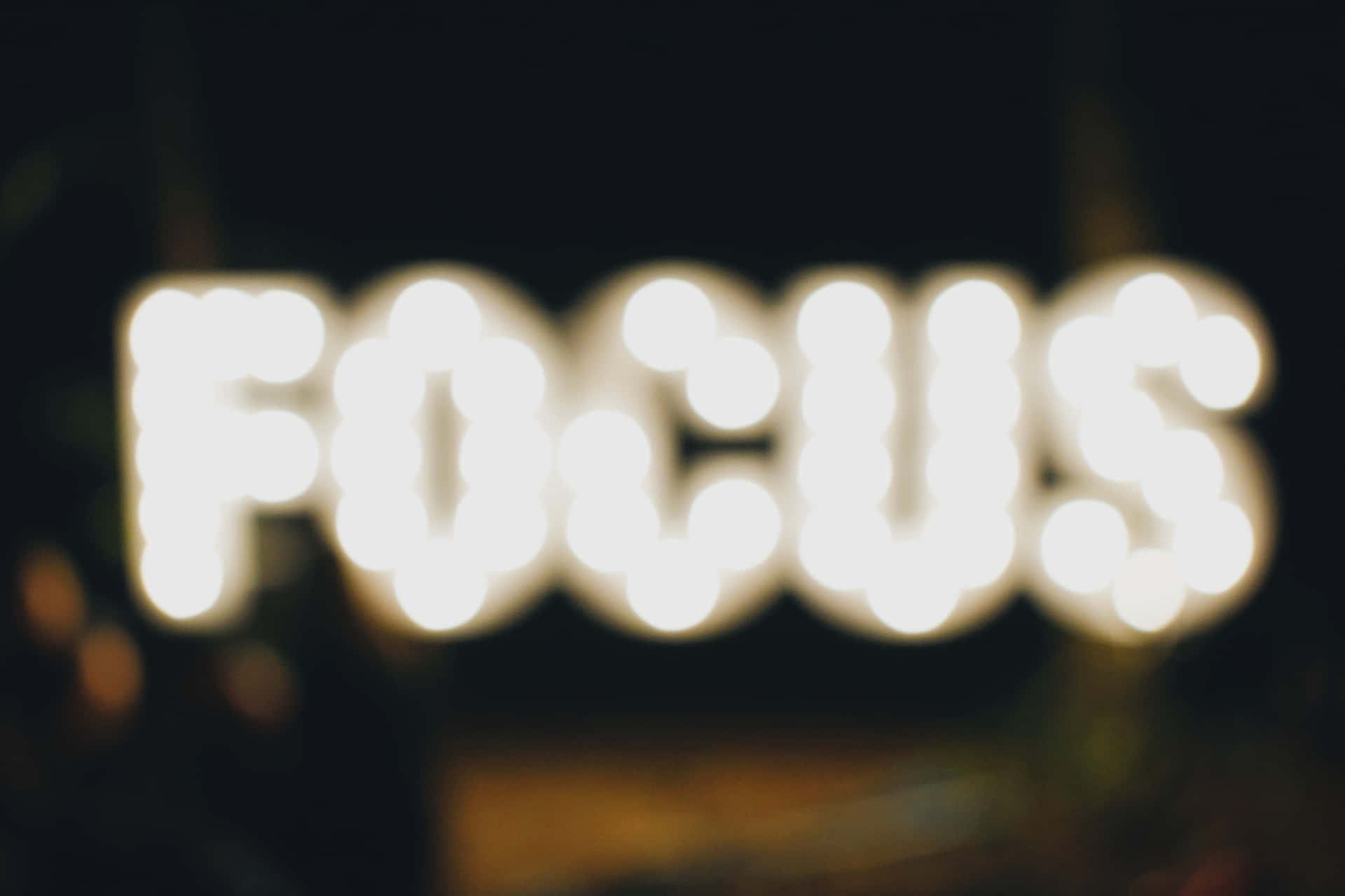 Unfocused Focused [wallpaper] Background