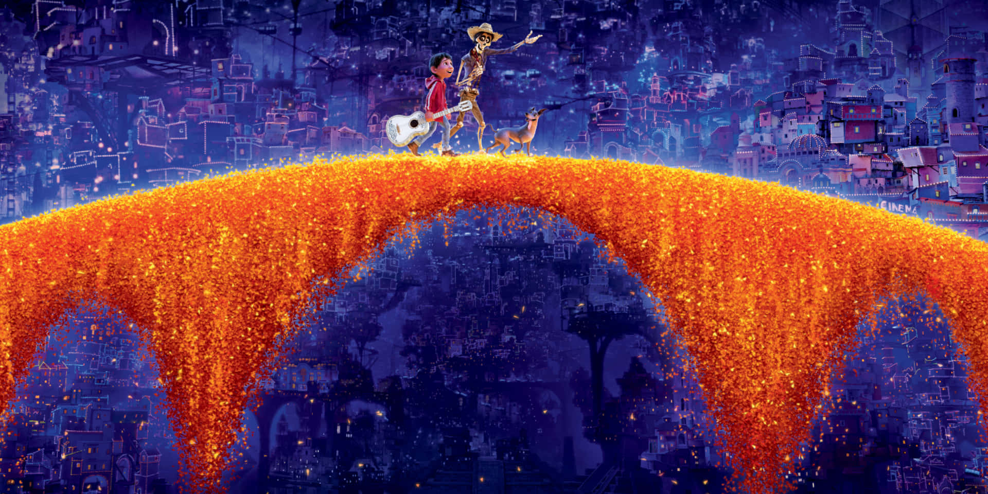 Unforgettable Adventures Await With Coco Disney Background