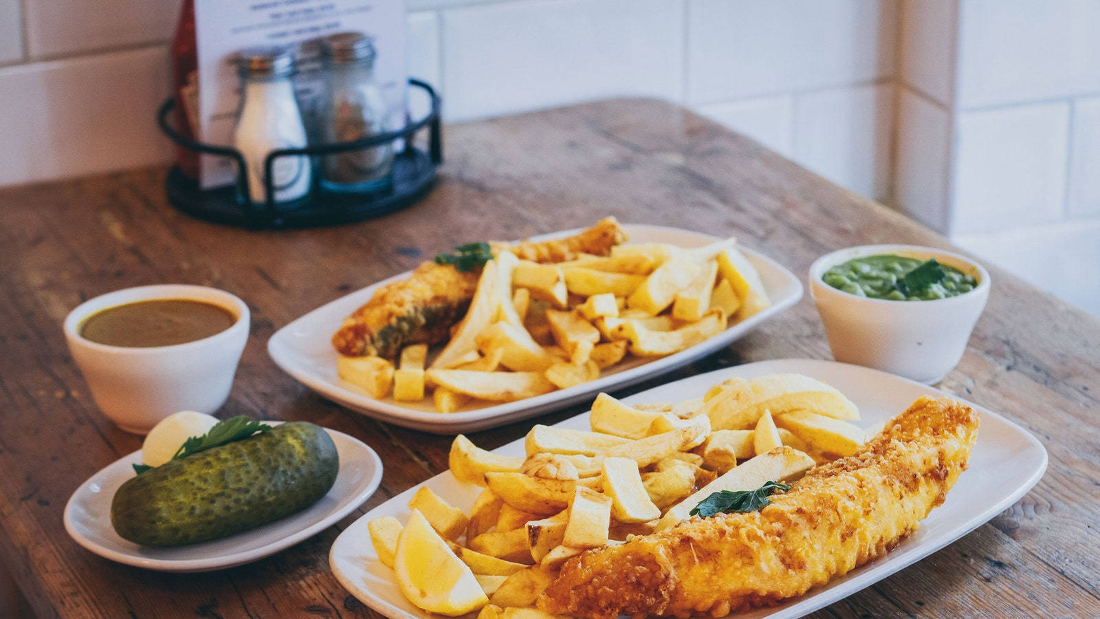 Unforgettable British Dining - Crunchy And Delicious Fish And Chips