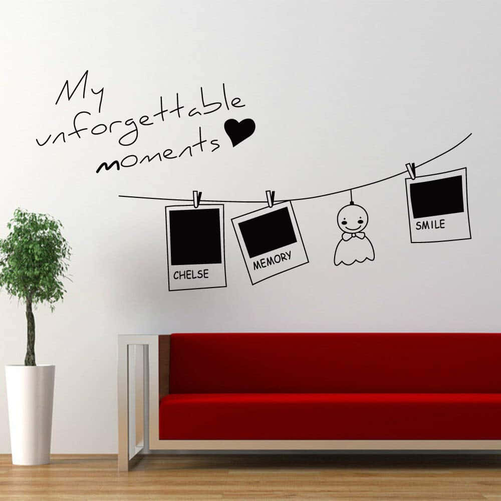 Unforgettable Moments Wall Art Background