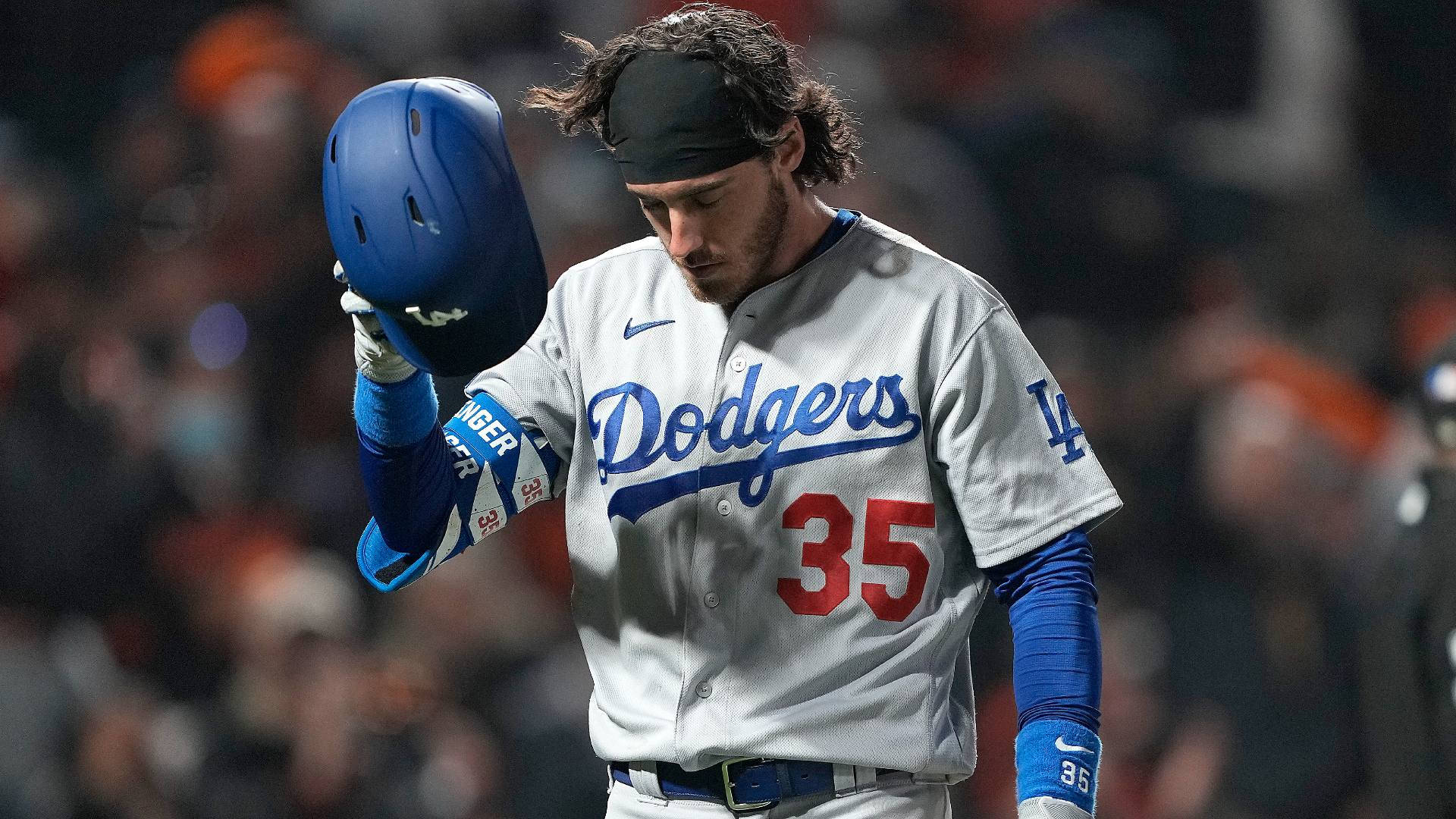 Unhappy Cody Bellinger