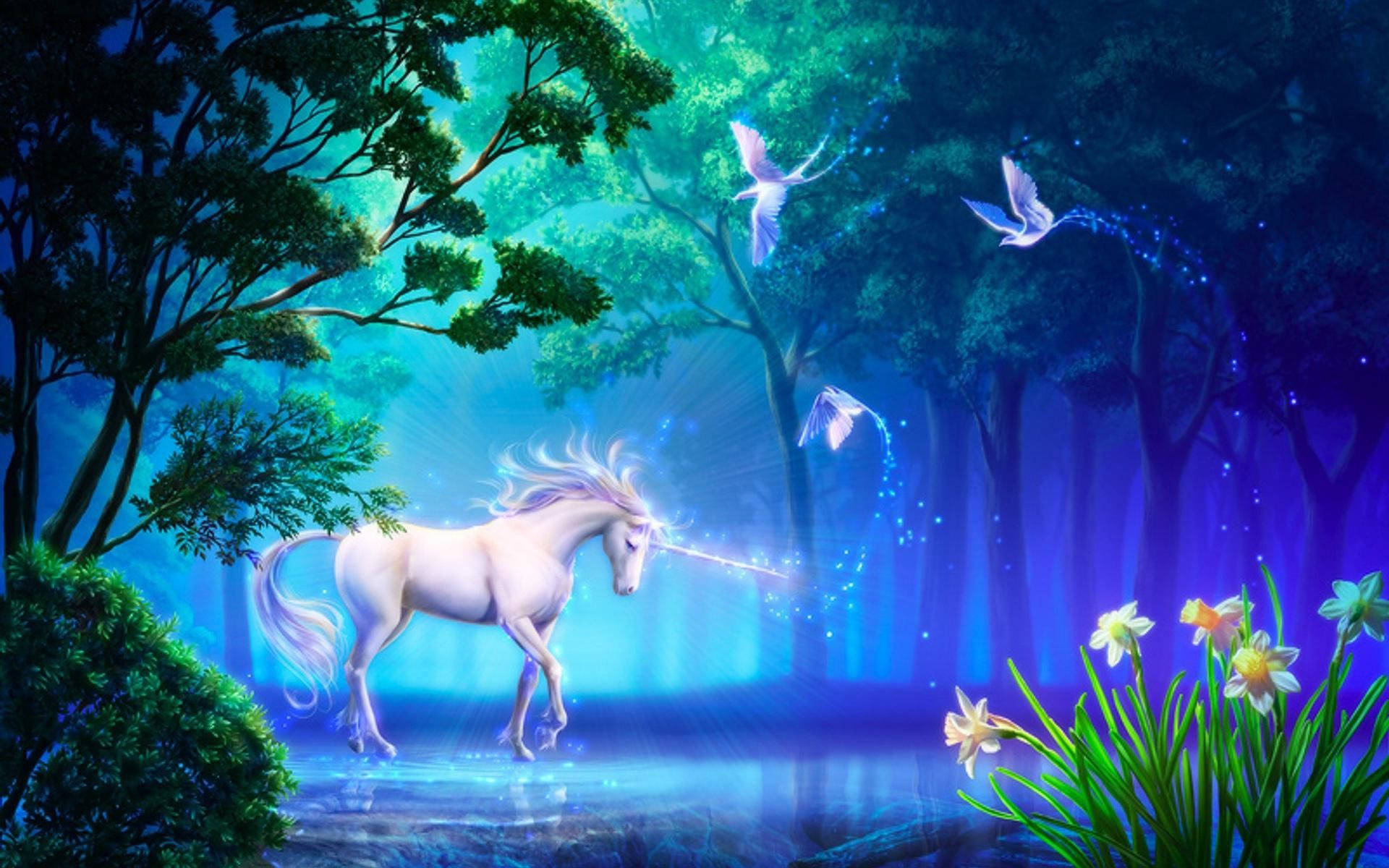 Unicorn Horse Greek Mythology Wallpapers Hd / Desktop And Mobile Backgrounds Background