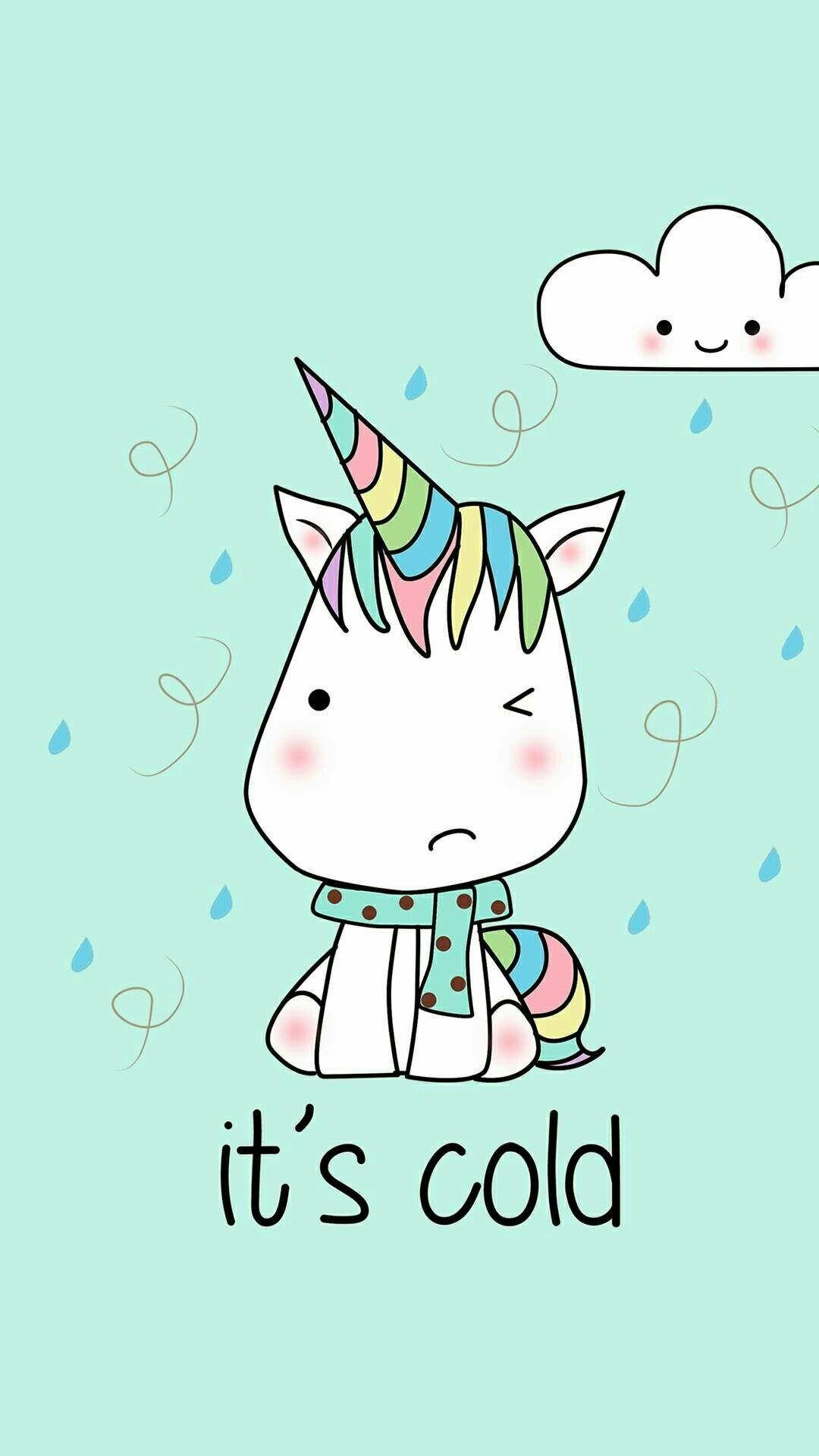 Unicorn Kawaii Iphone Art