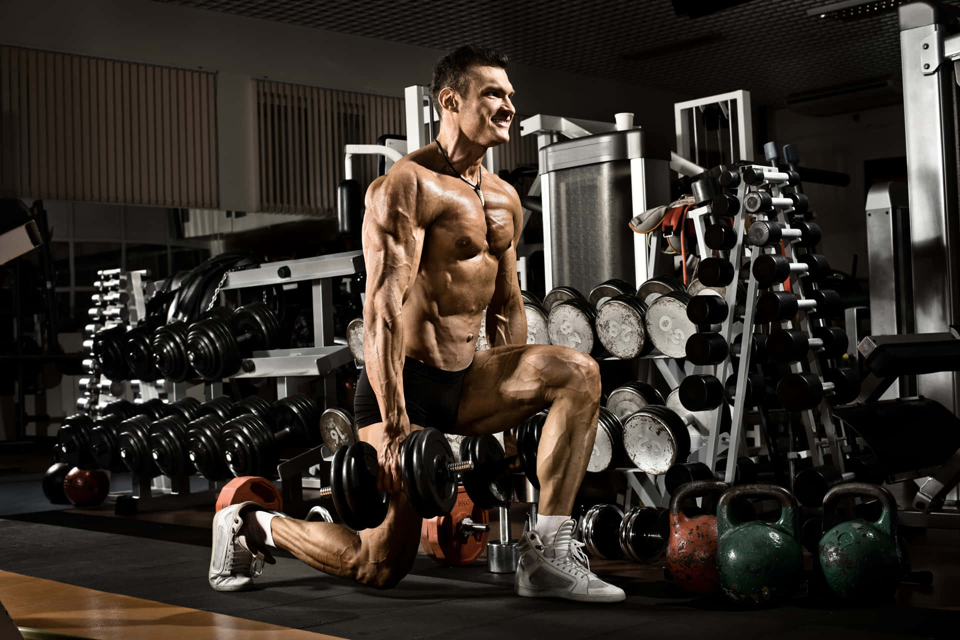 Unilateral Exercise For Body Builders Background