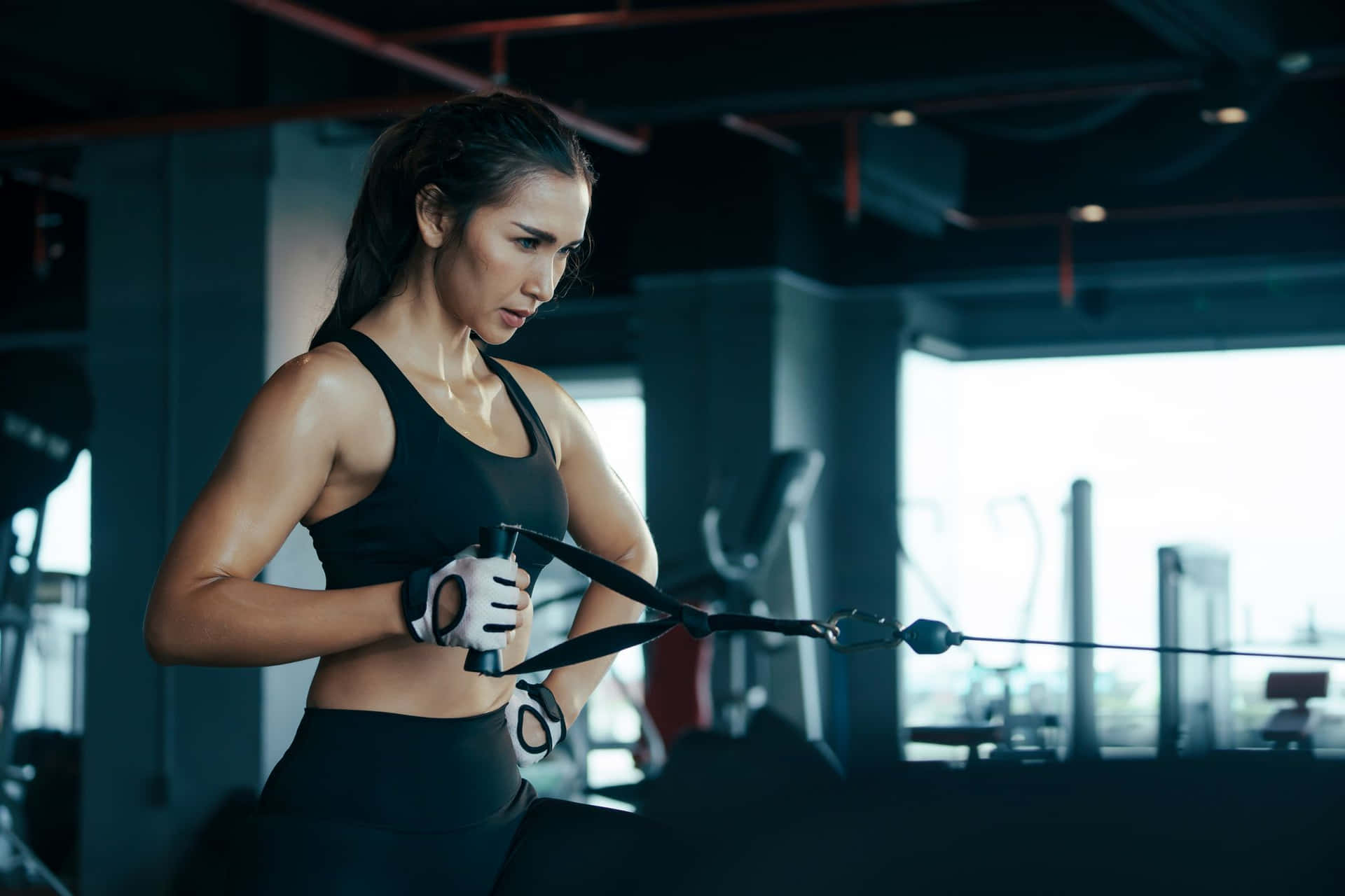 Unilateral Workout To Strengthen Muscles Background