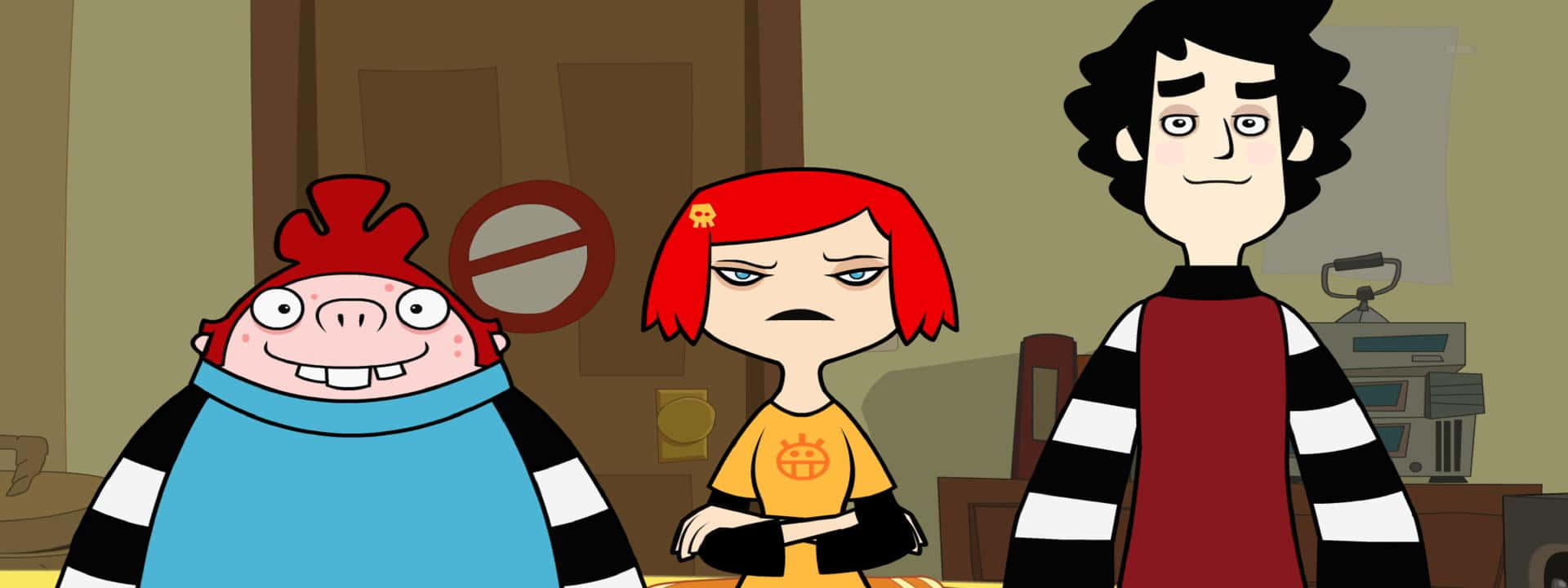 Unimpressed Fabienne From Freds Head Background