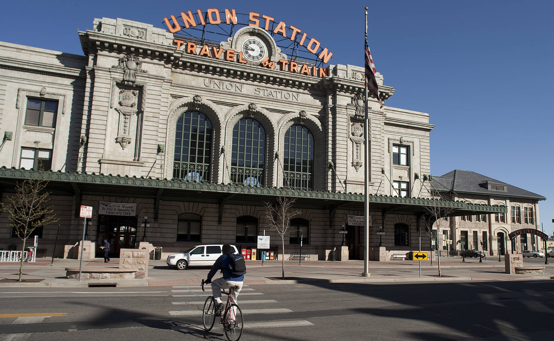 Union Station Building Exterior Background